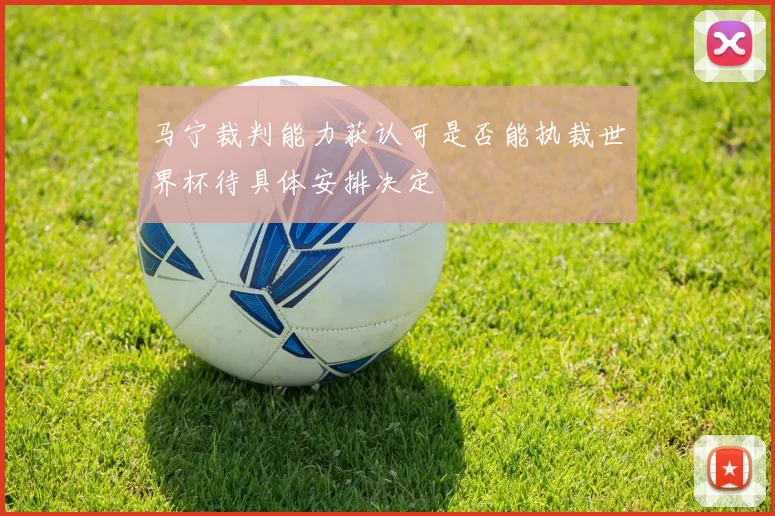 马宁裁判能力获认可是否能执裁世界杯待具体安排决定